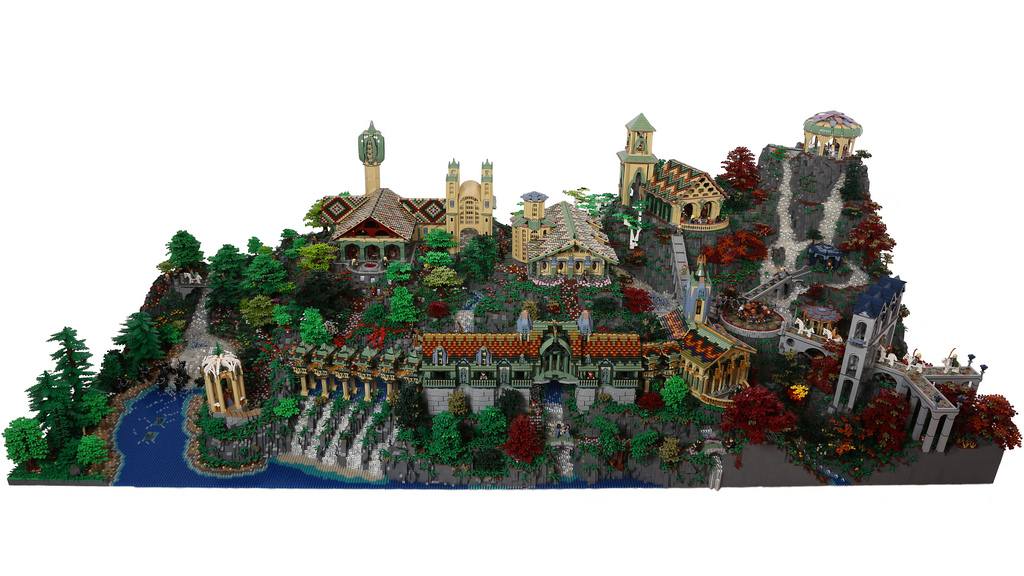 Amazing LEGO creations by Alice Finch - All of Rivendell